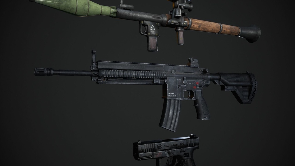 Weapons PBR Collection