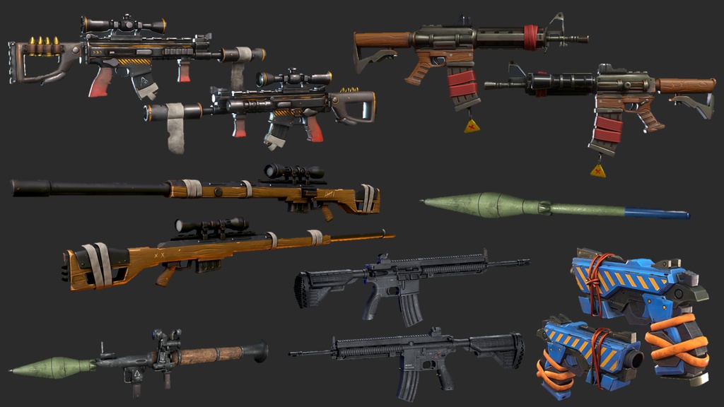 Super Weapons PBR Collection