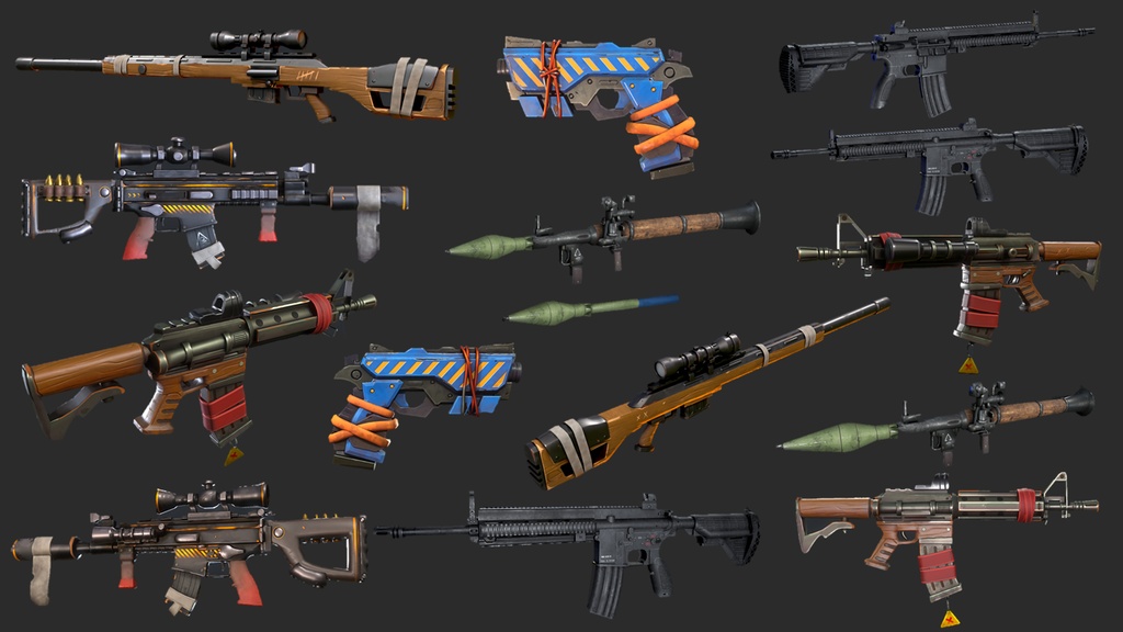 Super Weapons PBR Collection