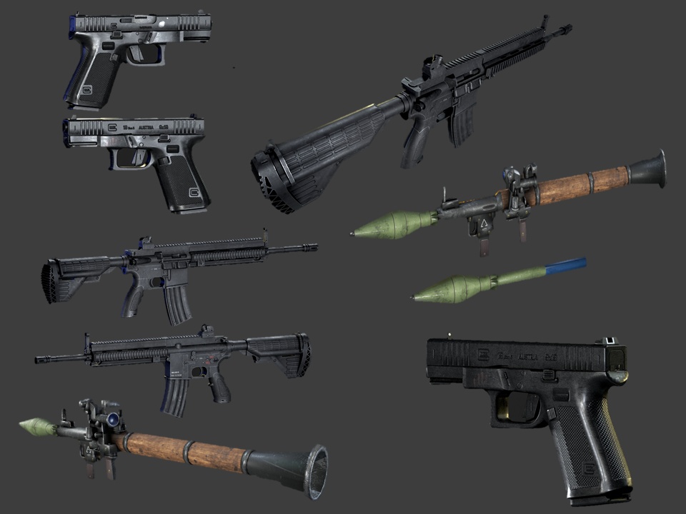 Super Weapons PBR Collection