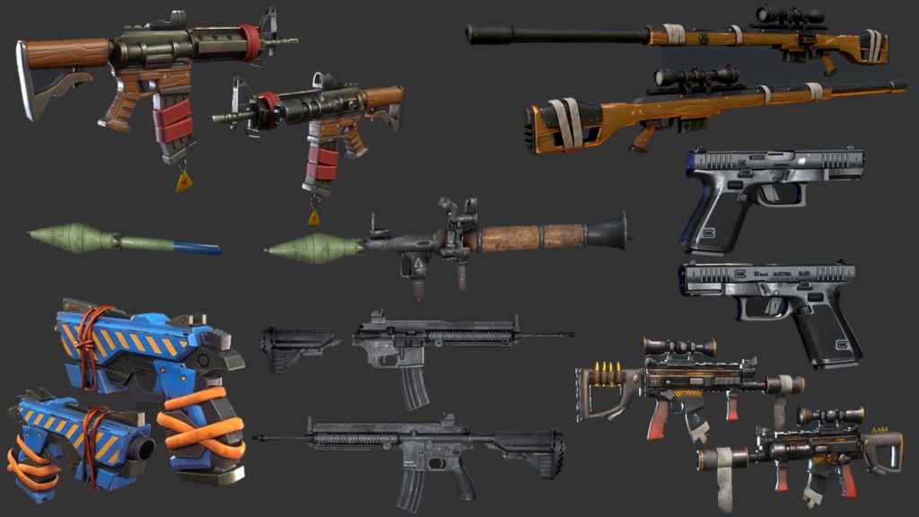Super Weapons PBR Collection
