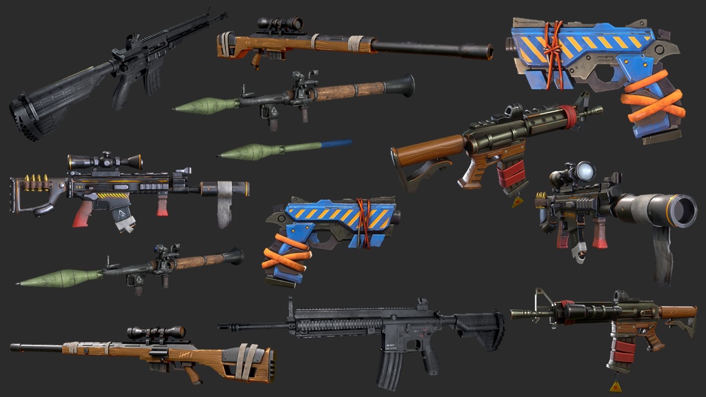 Super Weapons PBR Collection