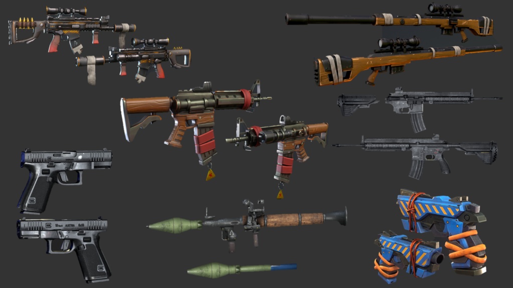 Super Weapons PBR Collection