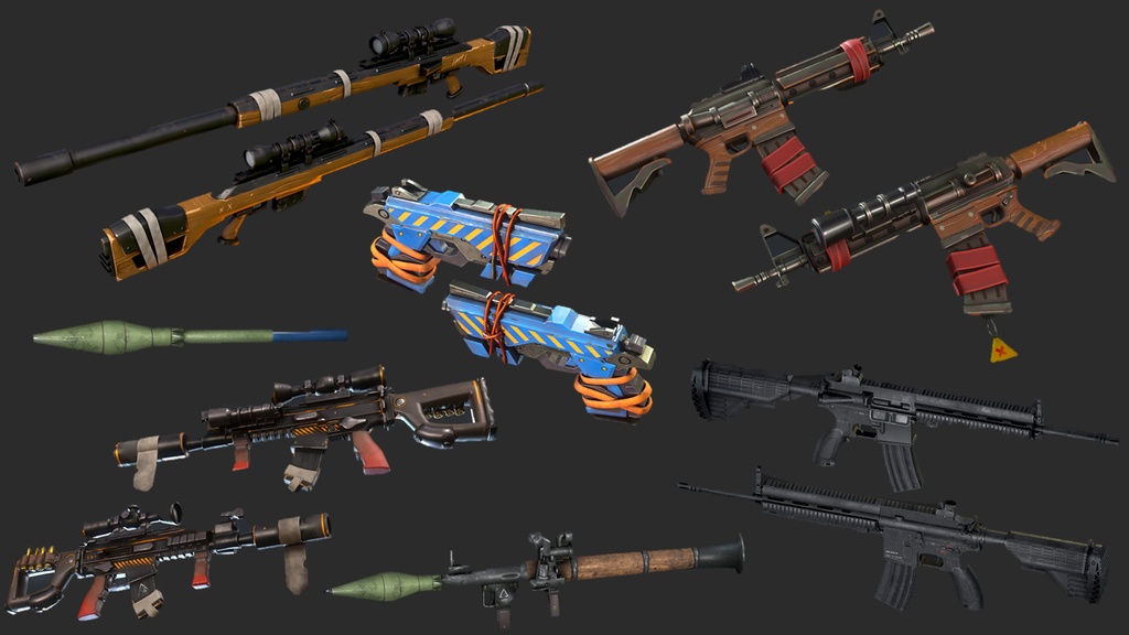 Super Weapons PBR Collection