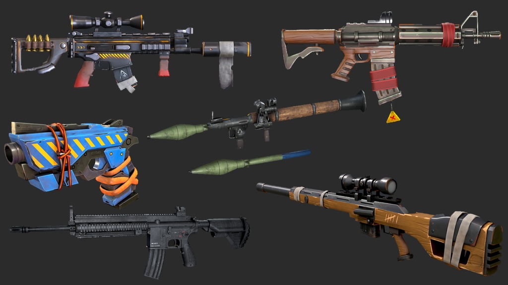 Super Weapons PBR Collection