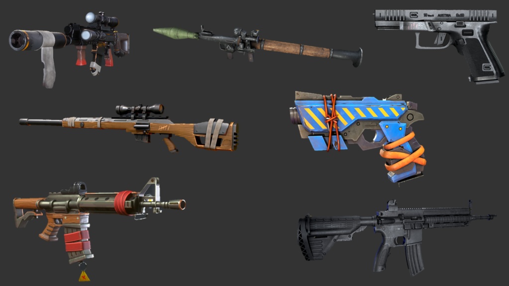Super Weapons PBR Collection