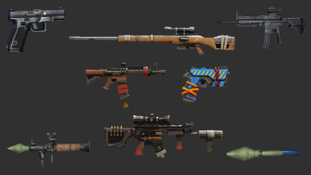 Super Weapons PBR Collection