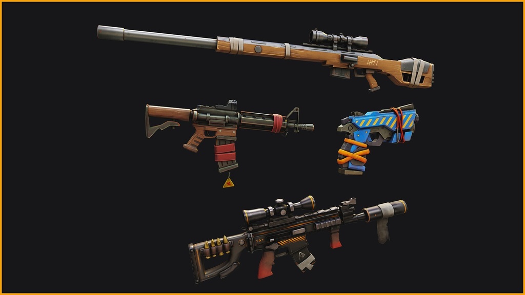 Super Weapons PBR Collection