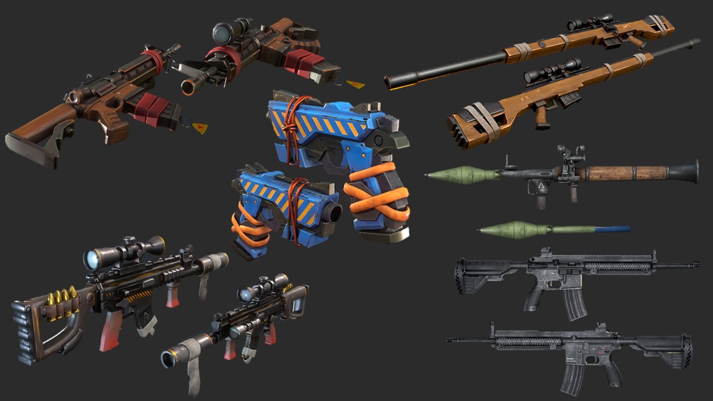 Super Weapons PBR Collection