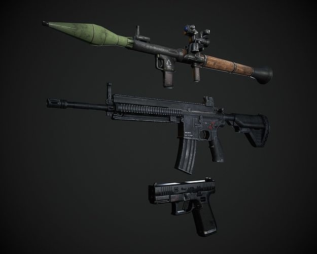 Super Weapons PBR Collection