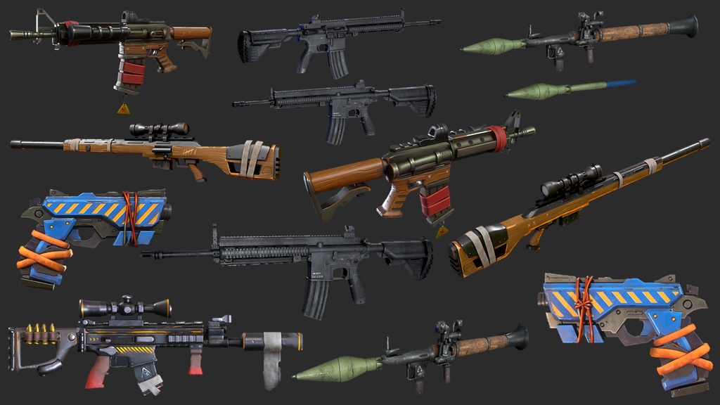 Super Weapons PBR Collection