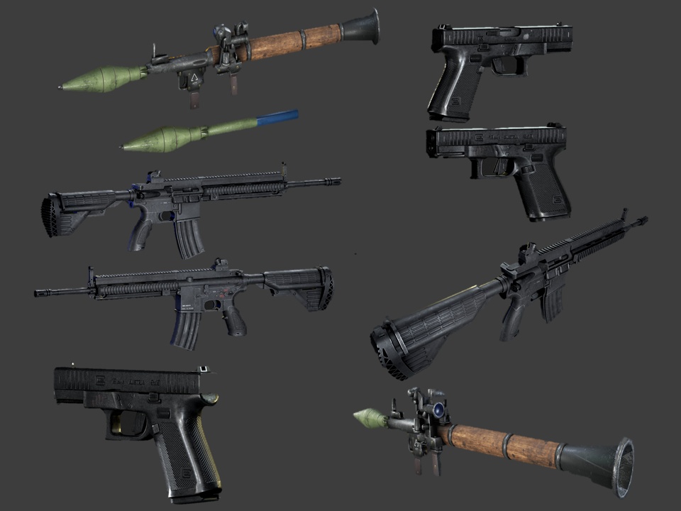 Super Weapons PBR Collection
