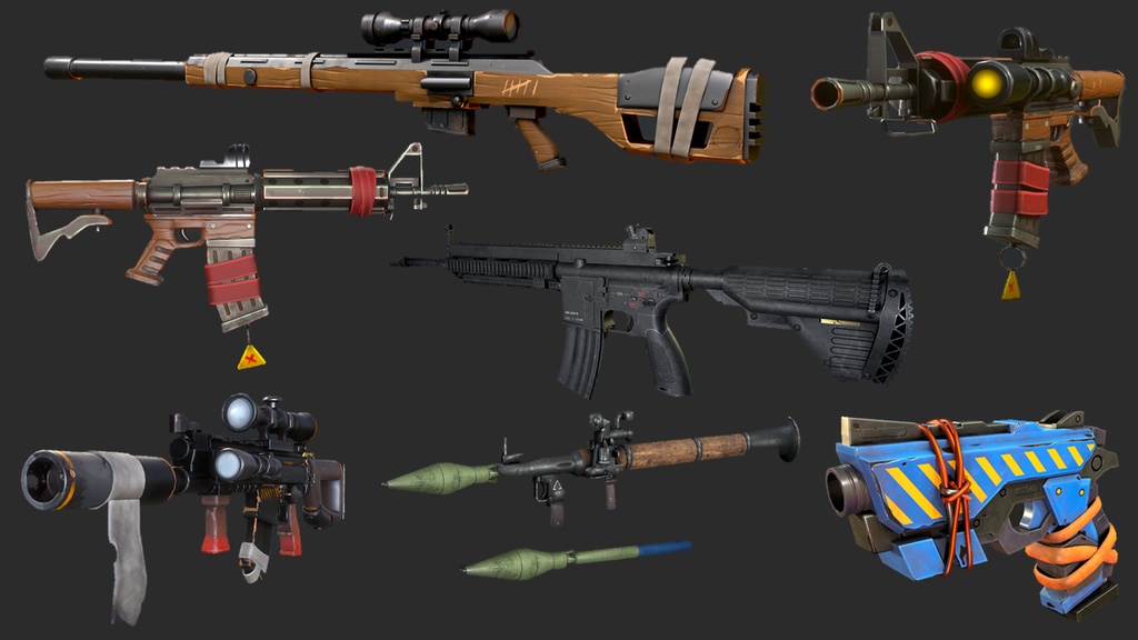 Super Weapons PBR Collection