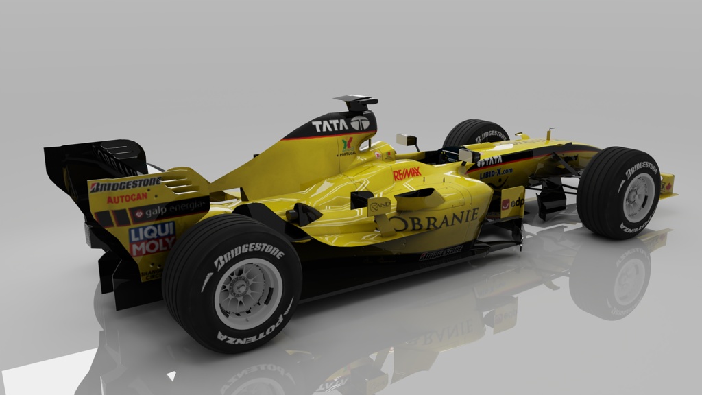 Jordan Formula Race Car