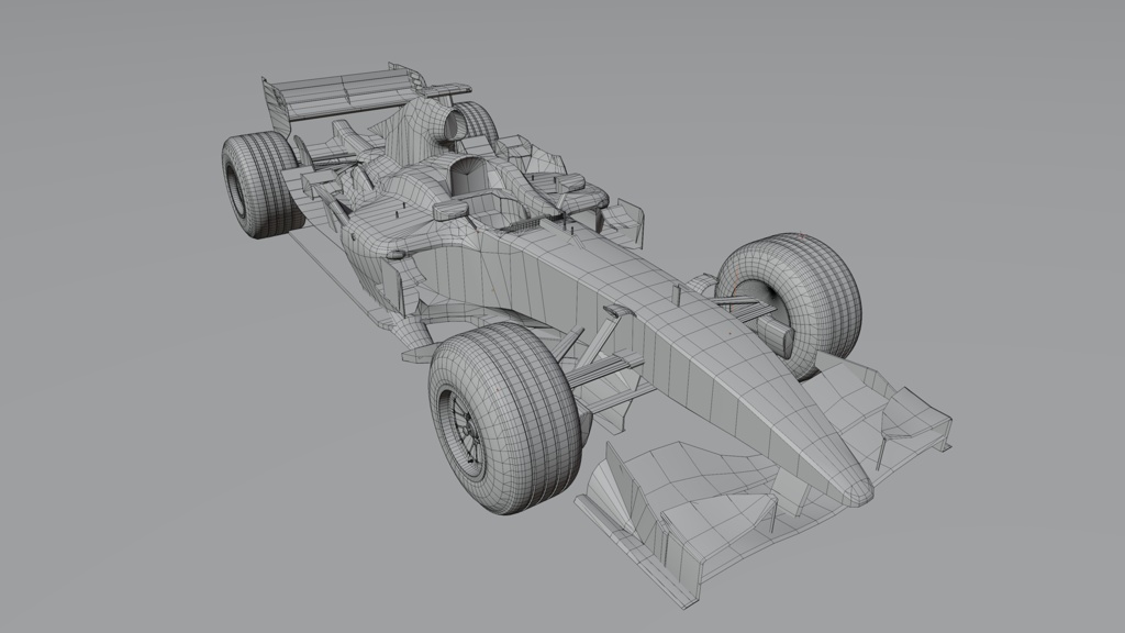 Jordan Formula Race Car