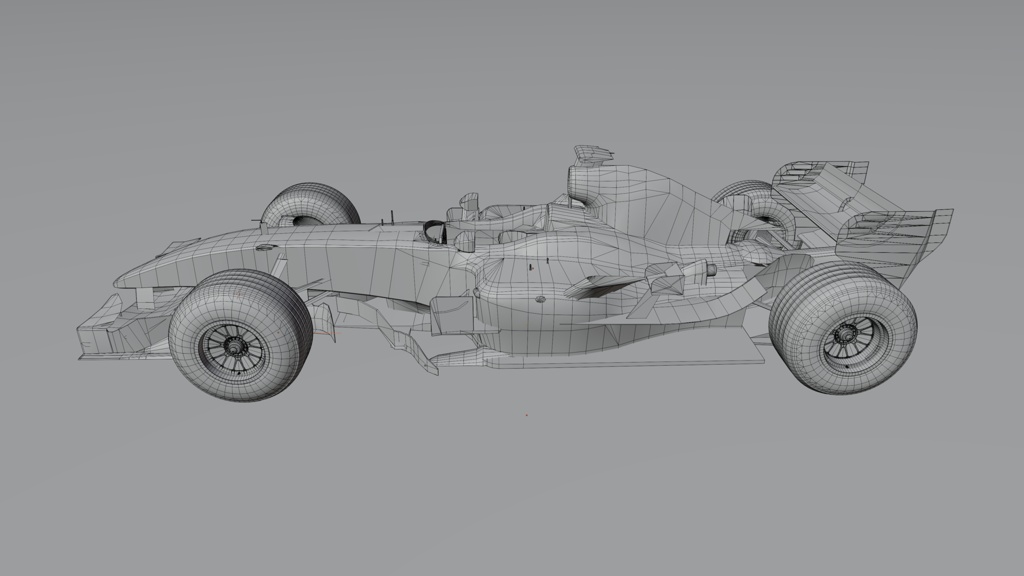 Jordan Formula Race Car