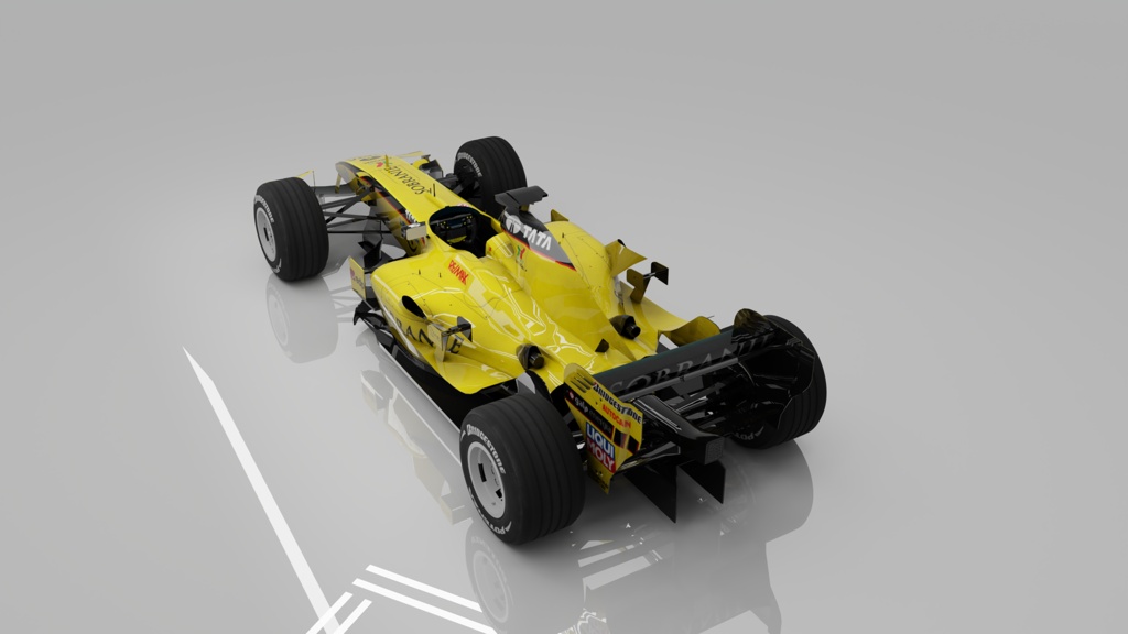 Jordan Formula Race Car