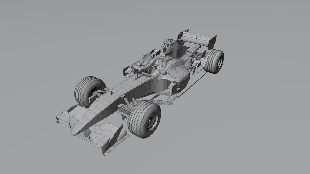 Jordan Formula Race Car