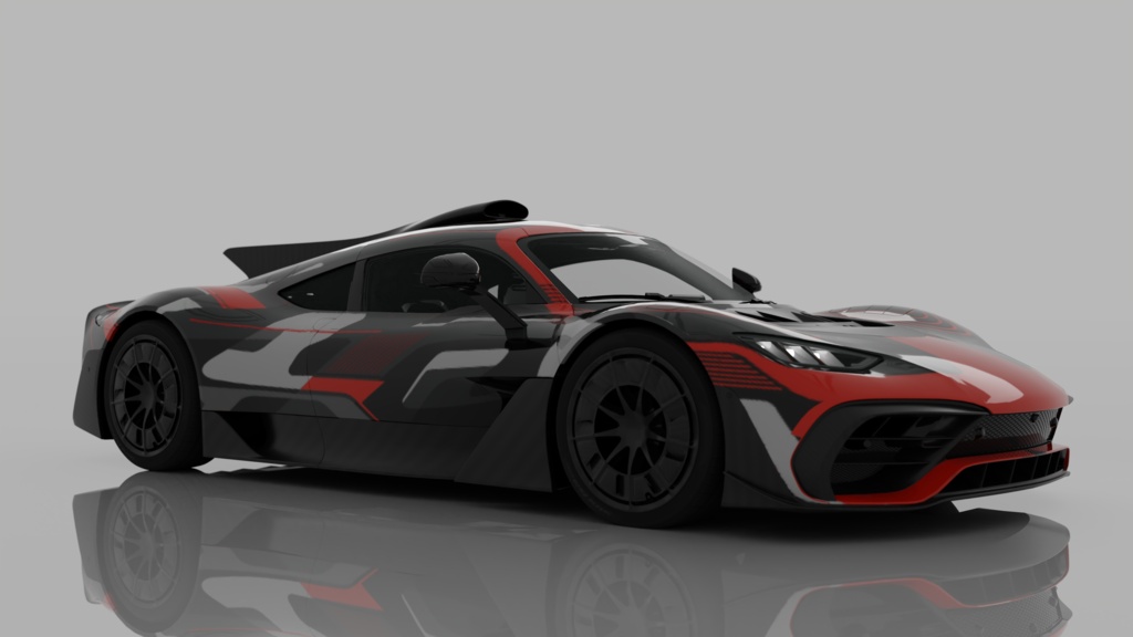 Mercedes AMG ONE Camo Hypercar