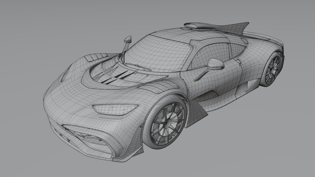 Mercedes AMG ONE Camo Hypercar