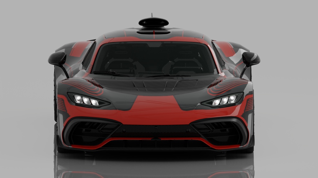 Mercedes AMG ONE Camo Hypercar
