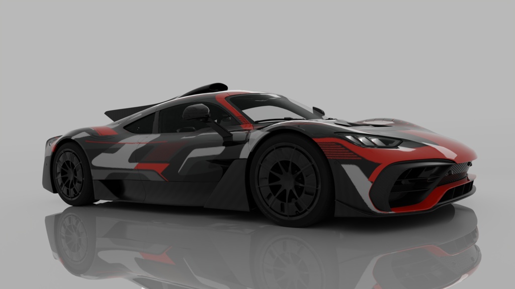 Mercedes AMG ONE Camo Hypercar