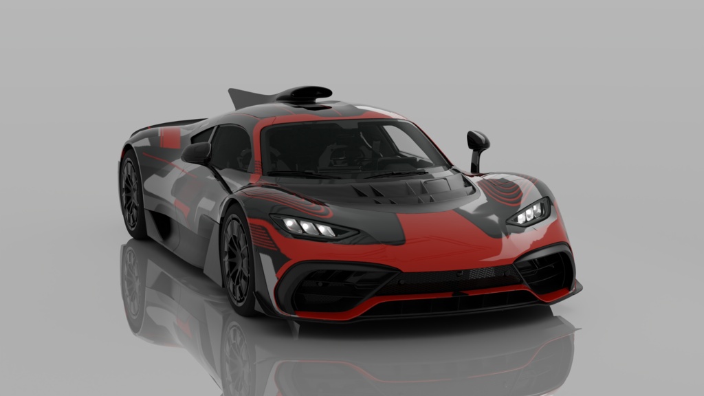 Mercedes AMG ONE Camo Hypercar