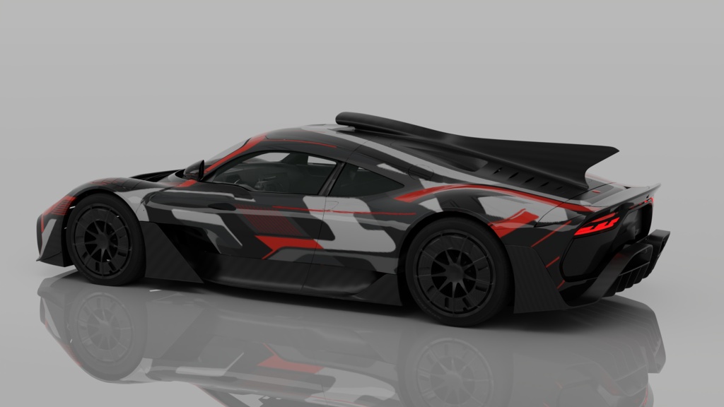 Mercedes AMG ONE Camo Hypercar