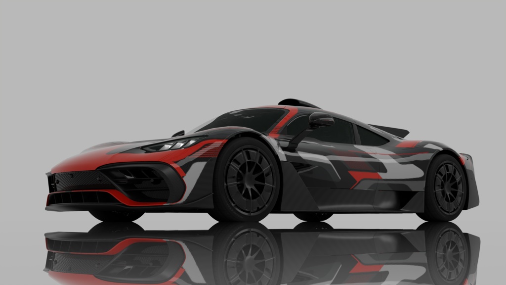 Mercedes AMG ONE Camo Hypercar