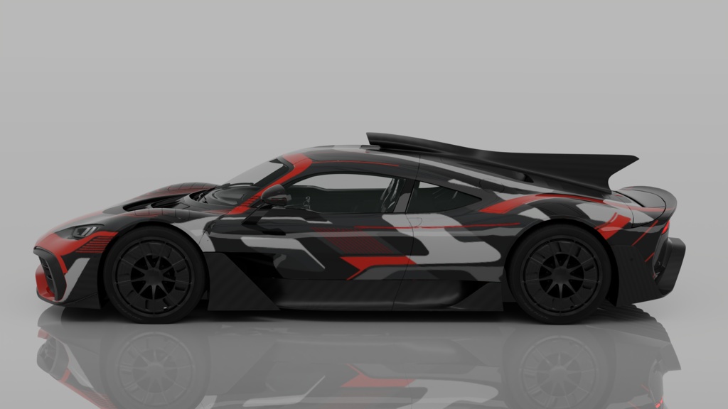 Mercedes AMG ONE Camo Hypercar