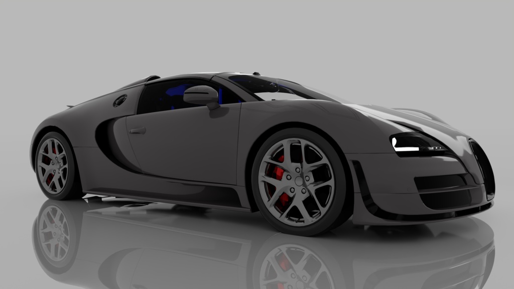 Bugatti Veyron Style Hypercar