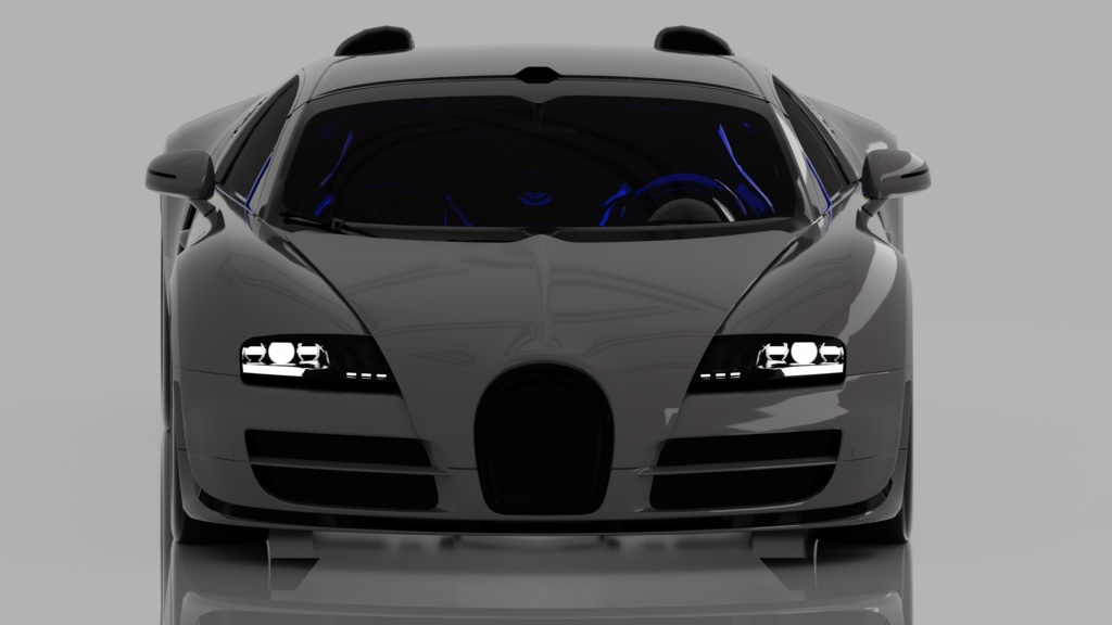 Bugatti Veyron Style Hypercar