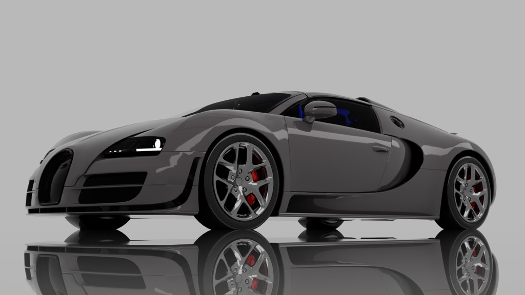 Bugatti Veyron Style Hypercar