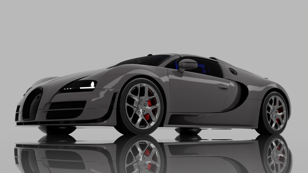 Bugatti Veyron Style Hypercar