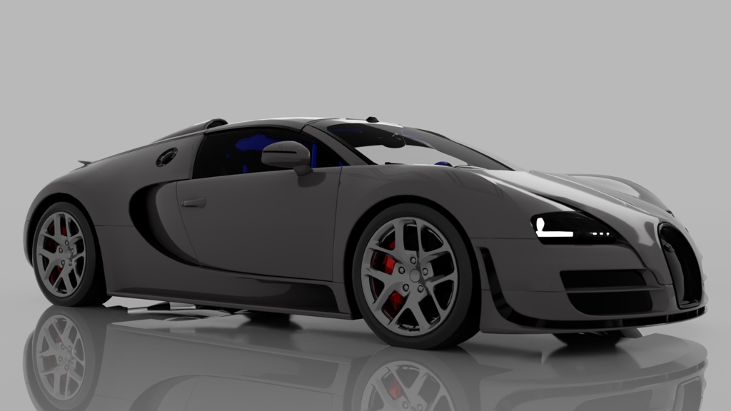 Bugatti Veyron Style Hypercar