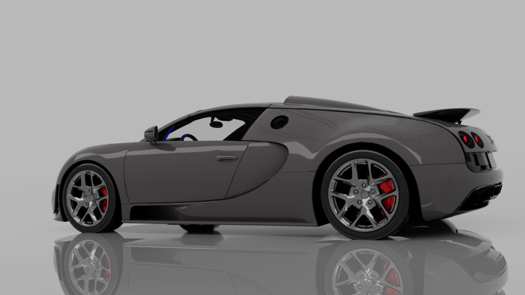 Bugatti Veyron Style Hypercar