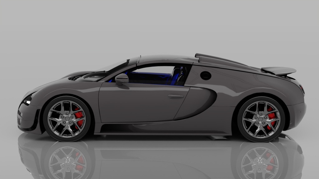 Bugatti Veyron Style Hypercar