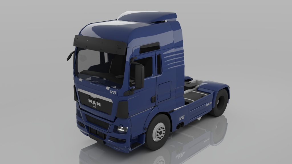 MAN TGX Style Tractor Truck 