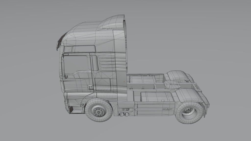 MAN TGX Style Tractor Truck