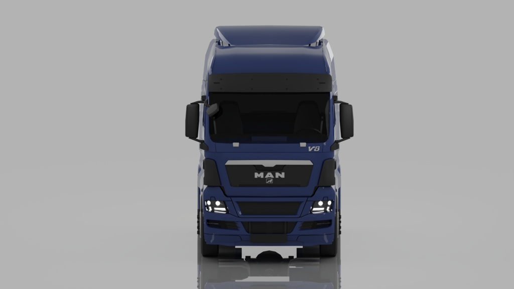 MAN TGX Style Tractor Truck