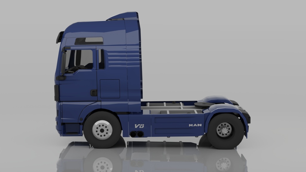 MAN TGX Style Tractor Truck