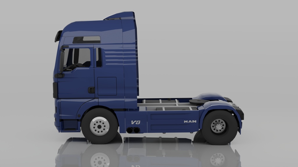 MAN TGX Style Tractor Truck