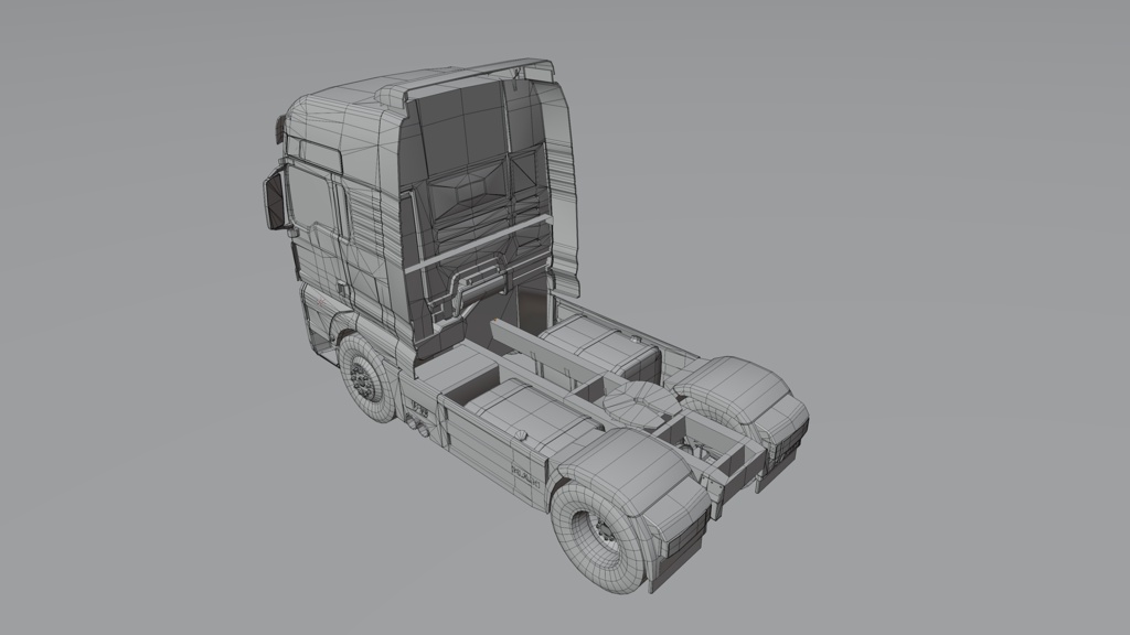 MAN TGX Style Tractor Truck