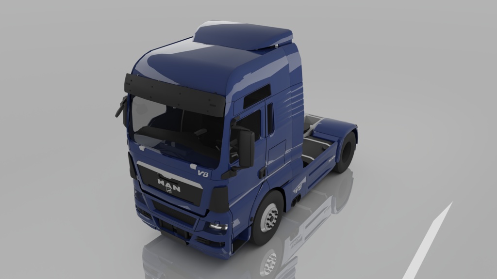 MAN TGX Style Tractor Truck