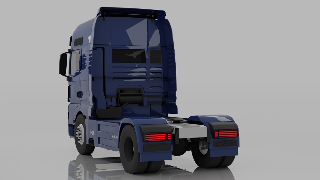 MAN TGX Style Tractor Truck