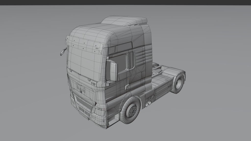 MAN TGX Style Tractor Truck