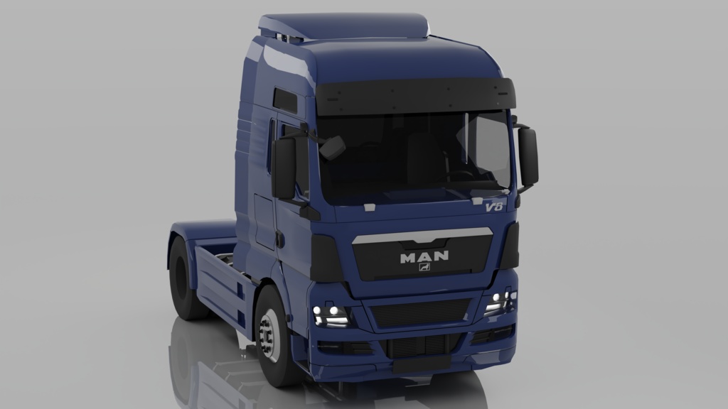 MAN TGX Style Tractor Truck