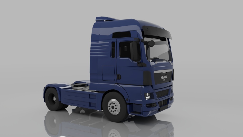 MAN TGX Style Tractor Truck