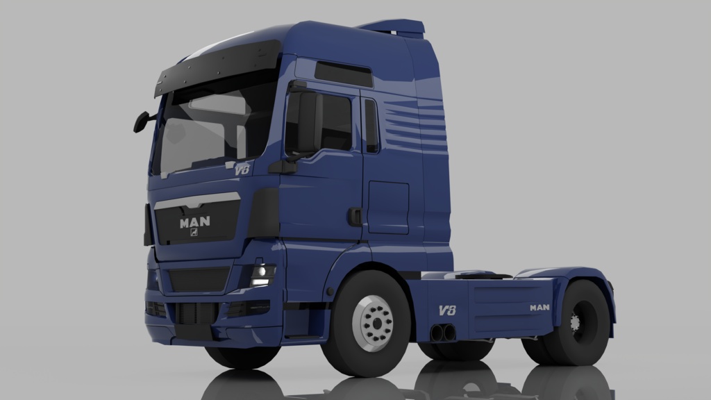 MAN TGX Style Tractor Truck
