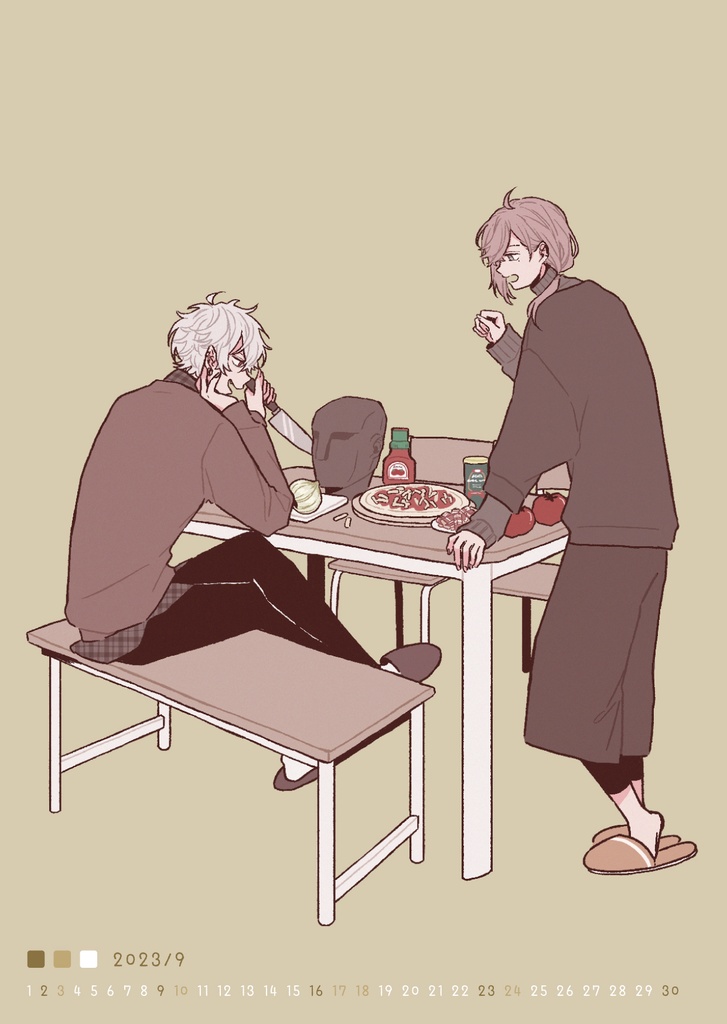 2023年くろのわ日常カレンダー